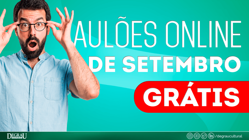 Cronograma de aulões para setembro