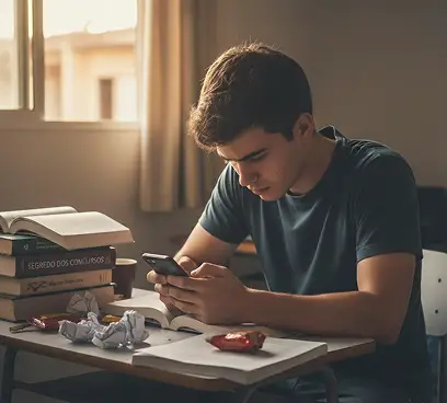 Estudante realizado