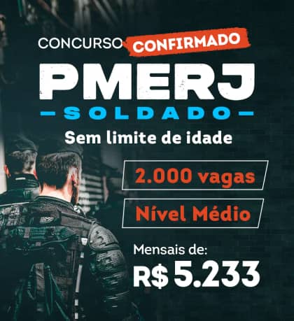 Concurso PMERJ Confirmado!