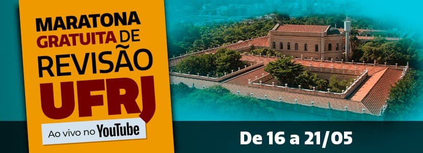 Concurso UFRJ: semana de revisão gratuita para as provas