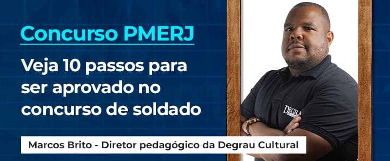 Concurso PMERJ: veja 10 passos para ser aprovado