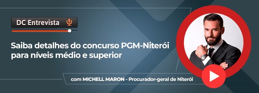 Concurso PGM Niterói: 25 vagas para técnico. Nível médio!