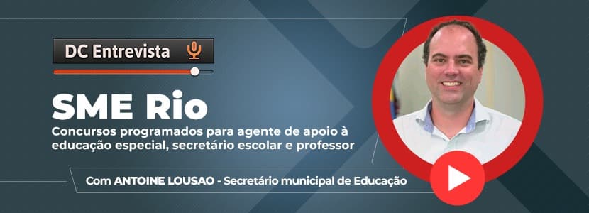 Exclusivo | Secretário confirma concurso SME Rio para níveis médio e superior