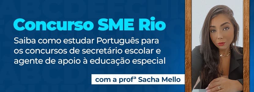 Concurso SME Rio: veja dicas de Língua Portuguesa