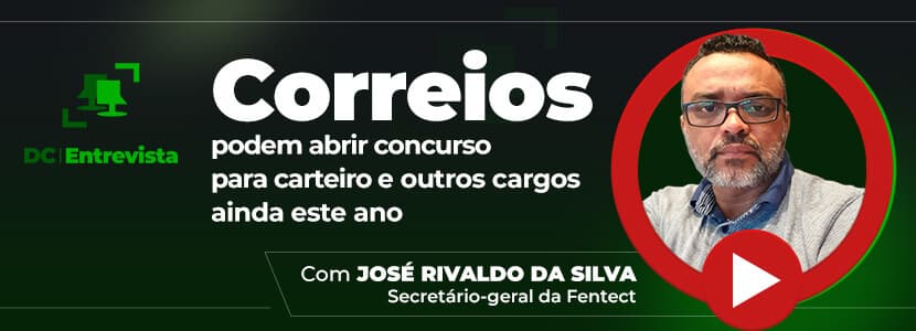 Concurso Correios para 5 mil vagas está na agenda da diretoria, diz sindicalista