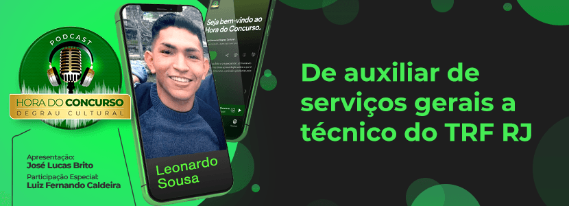 Hora do Concurso: de auxiliar de serviços gerais a técnico do TRF RJ