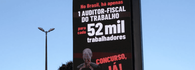 Concurso AFT: média é de um fiscal para 52 mil trabalhadores
