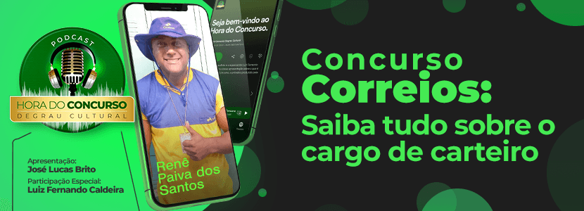 Hora do Concurso: saiba tudo sobre o cargo de carteiro dos Correios