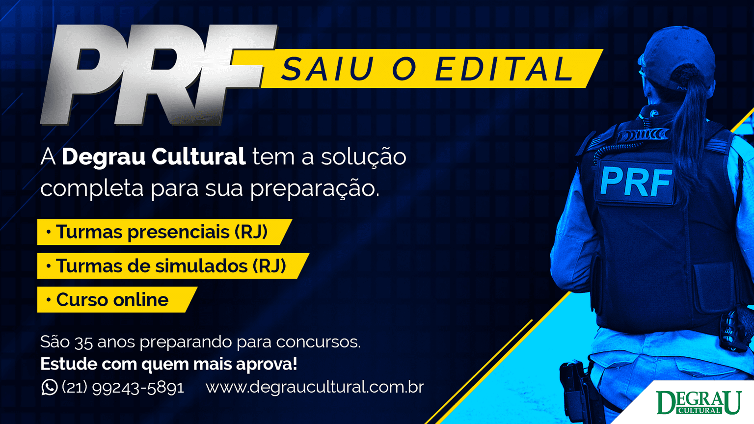 Saiu edital PRF: Confira aqui!