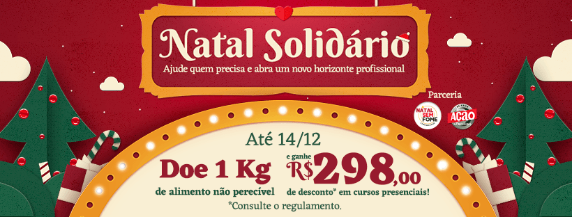 Participe do Natal Solidário da Degrau