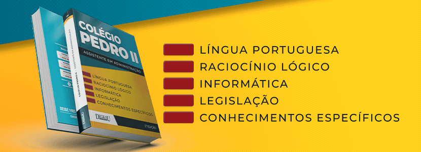 Conheça a Apostila Degrau para o Concurso Pedro II