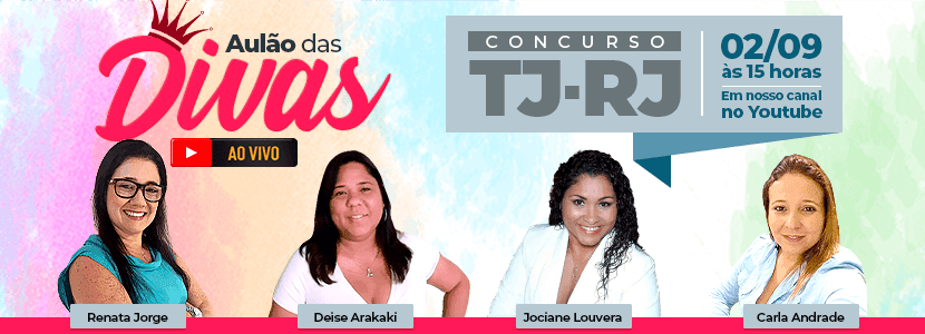 Aulão Online e Gratuito para o Concurso TJ-RJ: participe!