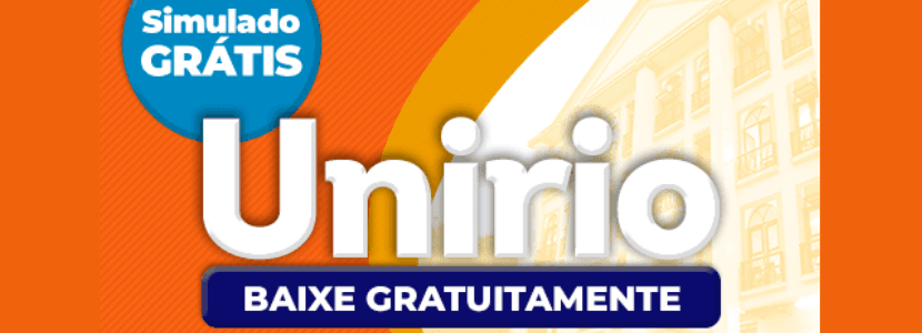 Concurso UniRio: baixe o simulado gratuito