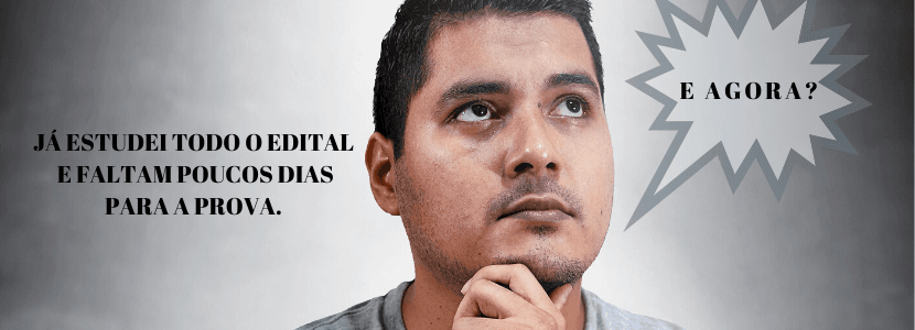 Como se preparar para concurso público na reta final