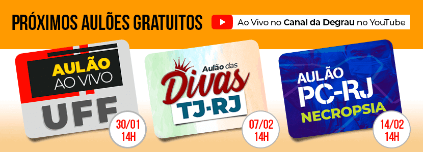 Concurso público: aulas gratuitas em janeiro e fevereiro