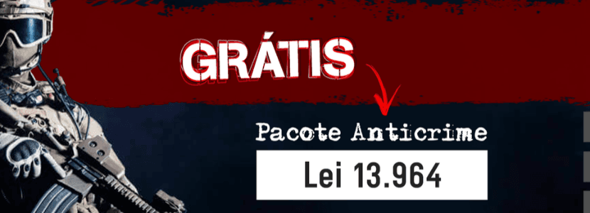 Pacote anticrime: conheça o curso gratuito da Degrau Cultural