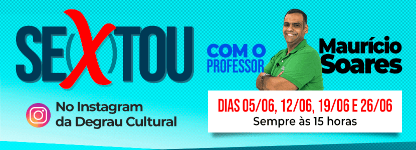 Participe do bate-papo online sobre concursos públicos no Instagram da Degrau Cultural