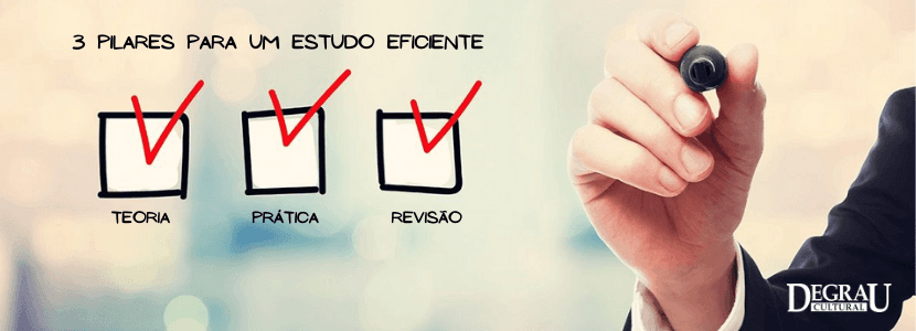 3 pilares para um estudo eficiente
