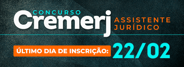 Concurso Cremerj: últimos dias de inscrição