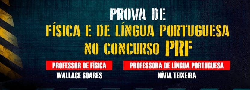 Concurso PRF 2021: professora orienta estudo de Português
