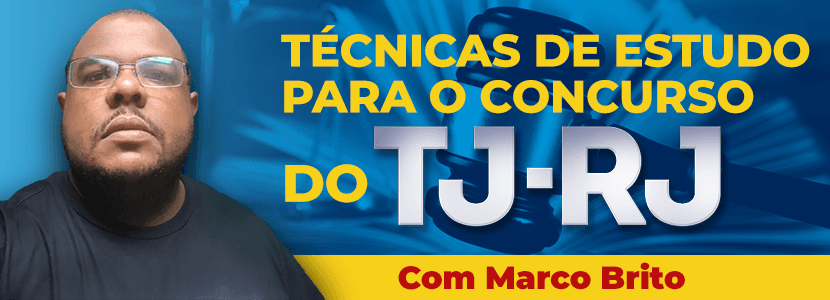 Concurso TJ-RJ: especialista ensina técnicas de estudo