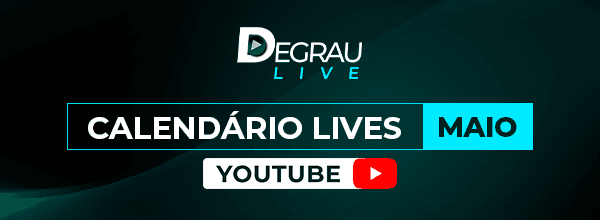 Degrau Cultural: calendário de lives em maio