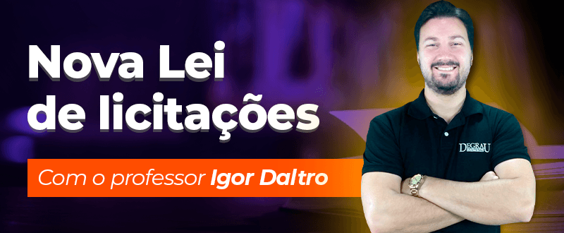 Como a nova lei de licitações se aplica nas provas de concurso público?
