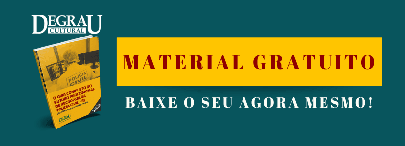 Concurso PC-RJ: baixe o guia completo do futuro profissional de necropsia