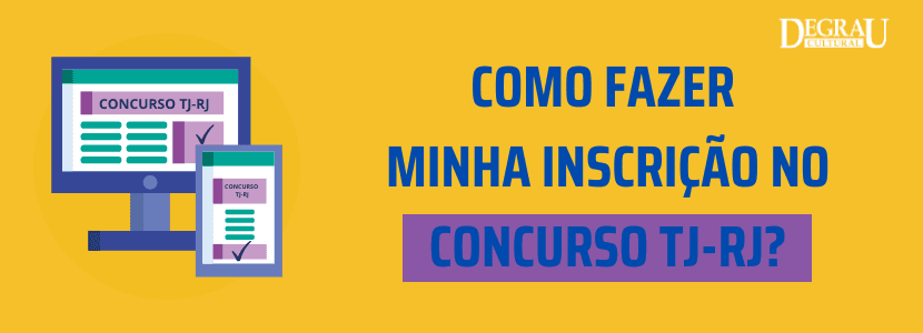 Como me inscrever no concurso TJ-RJ 2021?