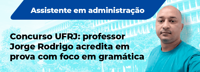 Concurso UFRJ: gramática deverá ter grande peso em Português