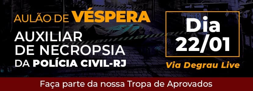 DEGRAU lança Aulão de Véspera para auxiliar de necropsia