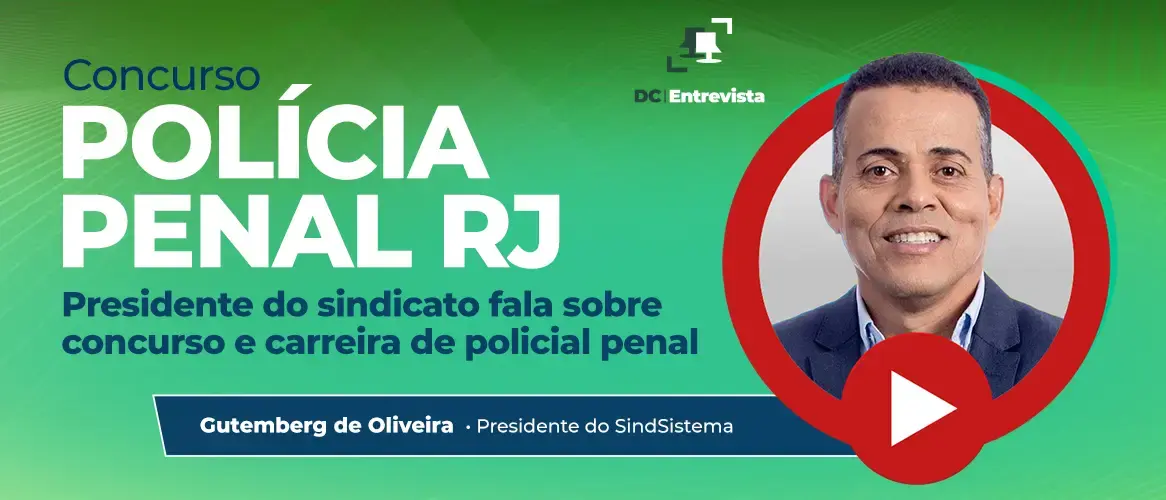 Concurso Polícia Penal RJ: edital pronto e banca definida, diz sindicato