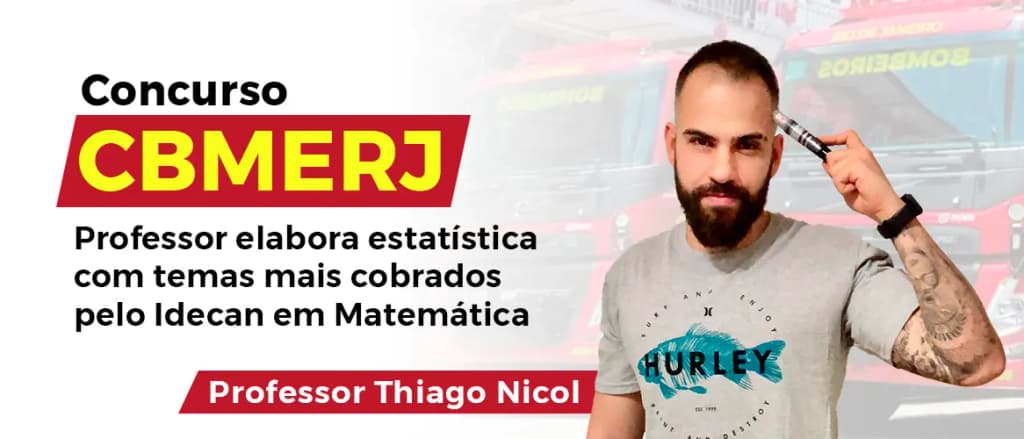 Concurso Cbmerj: professor aponta o que priorizar em Matemática