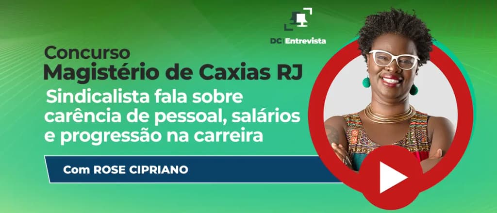Concurso Duque de Caxias RJ: Sepe otimista que CR para professor será muito utilizado